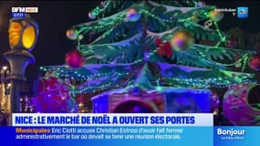 Le marché de noël a ouvert ses portes à Nice ! 