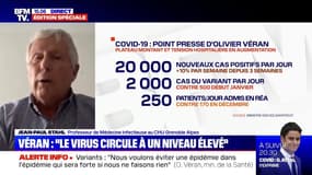 Le nombre de morts liés au Covid-19? "C'est comme si un Airbus s'écrasait tous les jours en France", selon le Pr Jean-Paul Stahl