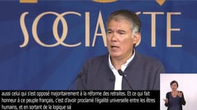 Olivier Faure: "Le ministre de l'Intérieur pousse à l'affrontement pour mieux poser le pouvoir en dernier rempart contre le chaos" 