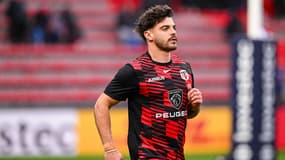 Romain Ntamack avec le Stade Toulousain en décembre 2024