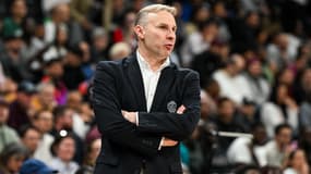 Laurent Vila alors coach de Cholet en mai 2024.