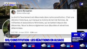 IVG dans la Constitution: les réactions de certaines élues alsaciennes