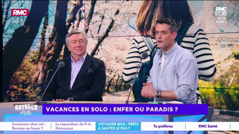 Partir seul en vacances : "Quand vous êtes seul, vous ne vous ennuyez jamais", promet Baptiste des Monstiers