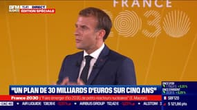 Emmanuel Macron: "La France est la deuxième puissance maritime du monde [...] il y a des innovations de rupture à conduire pour comprendre les grands fonds marins"