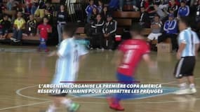Les images de la 1ère Copa America pour nains