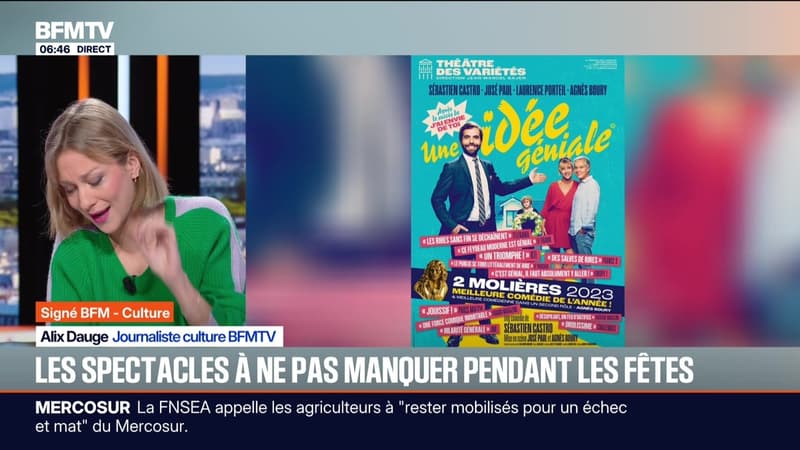 Les spectacles à ne pas manquer pendant les fêtes - 19/12
