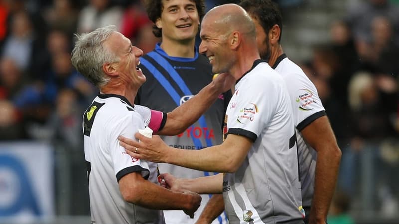 Didier Deschamps et Zinedine Zidane