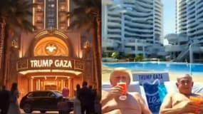 Donald Trump a mis en scène son projet pour Gaza, transformé en station balnéaire de luxe.
