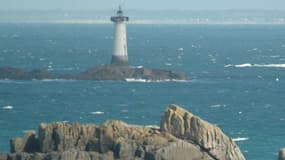 La pointe du Grouin, en France, le 2 octobre 2005