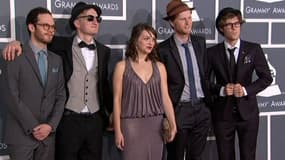 Le groupe The Lumineers, aux Grammy Awards.
