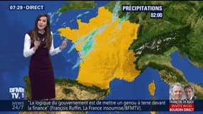 La météo pour ce jeudi 25 janvier 2018