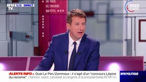 Yannick Jadot sur le duel Marine Le Pen - Éric Zemmour: "On voit un concours Lépine du racisme, de l'antisémitisme"