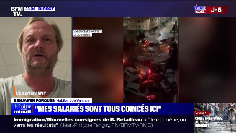 Inondations en Espagne: "Ça s'est passé en une heure", témoigne un restaurateur français à Valence thumbnail