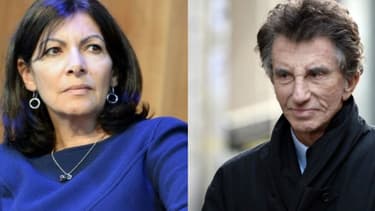 Anne Hidalgo et Jack Lang