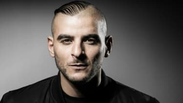 Le rappeur Sofiane à Paris, le 12 mai 2017