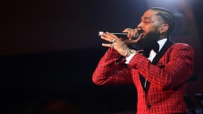 Le rappeur Nipsey Hussle, le 7 février 2019 à Los Angeles