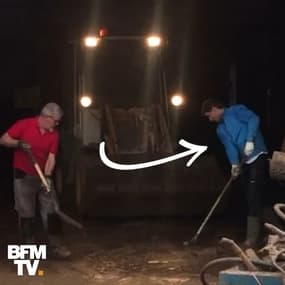 Rafael Nadal aide au nettoyage après les inondations à Majorque