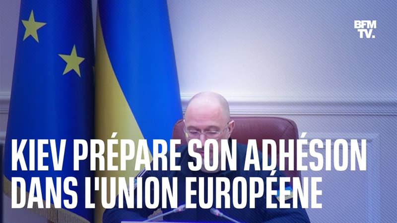 Kiev souhaite l'ouverture des négociations pour adhérer à l'UE 