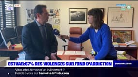 Procureur de la République de Draguignan: "On sait que l'addiction est en toile de fond de la plupart des violences"