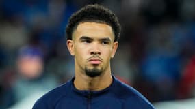 Warren Zaïre-Emery, milieu de terrain du PSG, le 14 février 2024