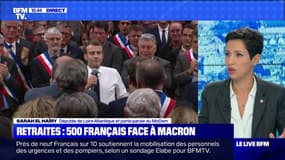 Retraites: 500 Français face à Macron - 03/10