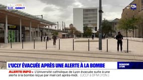 L'UCLY évacuée après une alerte à la bombe 