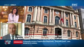 Macron annonce un couvre-feu dans 8 métropoles, dont Toulouse. Jean-Luc Moudenc, maire de Toulouse, réagit sur RMC