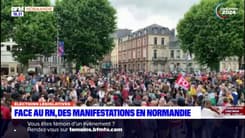 Législatives: plusieurs manifestations en Normandie contre le RN