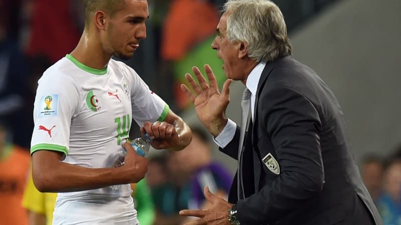 Nabil Bentaleb et Vahid Halilhodzicr