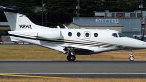 Un jet de type PRM1, du même modèle que celui qui s'est écrasé lundi en Haute-Savoie.