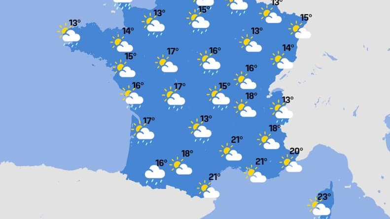 Les prévisions météo du jeudi 21 octobre 2021.