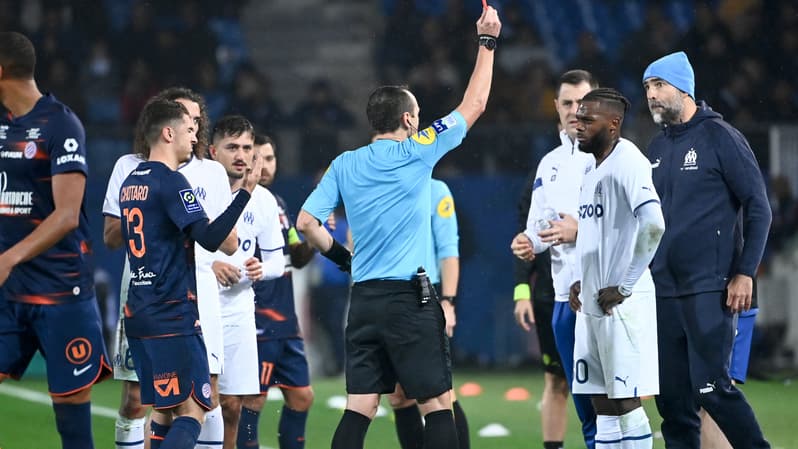 Nuno Tavares et Igor Tudor lors de Montpellier-OM