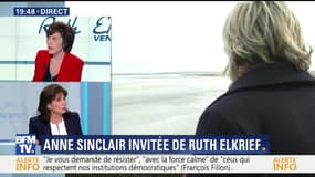 Anne Sinclair face à Ruth Elkrief