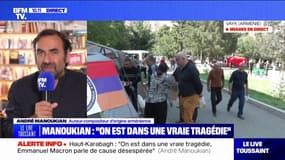 "On est dans une vraie tragédie": André Manoukian réagit à l'offensive éclair de l'Azerbaïdjan au Haut-Karabagh