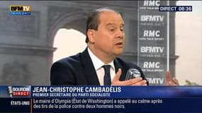 Jean-Christophe Cambadélis face à Jean-Jacques Bourdin en direct