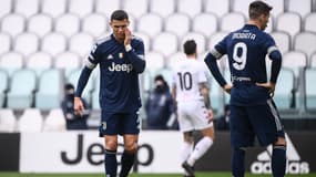 Cristiano Ronaldo lors de Juve-Benevento