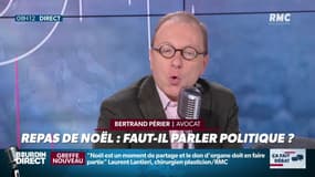 Maitre Bertrand Périer, avocat: "Le dîner de Noël, c'est celui de tous les dangers ! On va retrouver des gens qu'on connait finalement assez mal."