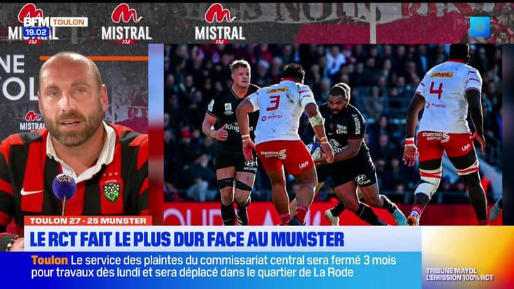Tribune Mayol du lundi 12 janvier  - Le RCT fait le plus dure face au Munster 