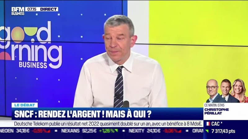 Nicolas Doze face à Jean-Marc Daniel : SNCF, à qui rendre l'argent ? - 24/02