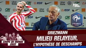 Equipe de France : Deschamps et l’hypothèse de Griezmann comme milieu relayeur