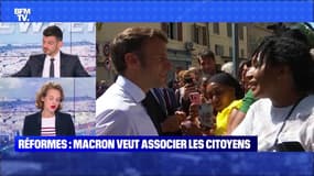 Réformes : Macron veut associer les citoyens - 04/06