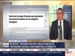 Cyril Chabanier (CFTC) : Retraites, Edouard Philippe a reçu ce matin les partenaires sociaux à Matignon sur la pénibilité - 13/02