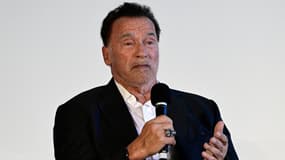 L'acteur américain Arnold Schwarzenegger le 17 septembre 2024 à Berlin. 