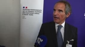 Rafael Grossi, le directeur général de l'AIEA, le 21 septembre 2022 