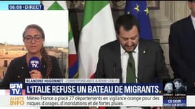 En Italie, Matteo Salvini refuse un bateau humanitaire chargé de migrants