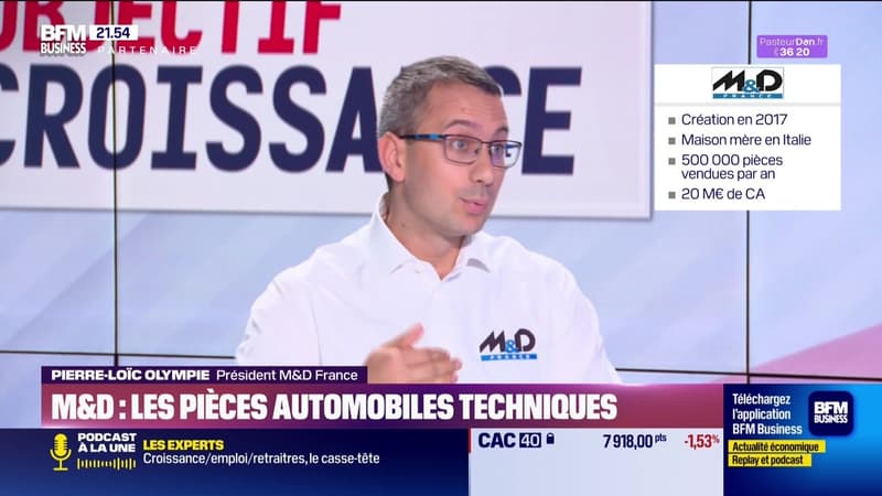 Pierre-Loïc Olympie (M&D): M&D, les pièces automobiles techniques - 11/10