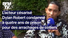 L'acteur césarisé Dylan Robert condamné à quatre ans de prison pour des arrachages de colliers