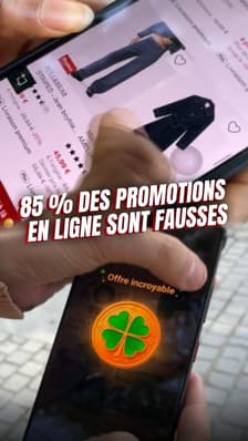 85% des promotions en ligne sont fausses