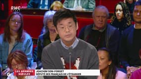 Joachim Son-Forget sur le plateau des GG