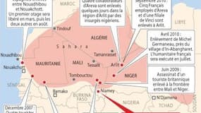 LES OCCIDENTAUX ENLEVÉS AU SAHEL DEPUIS 2007